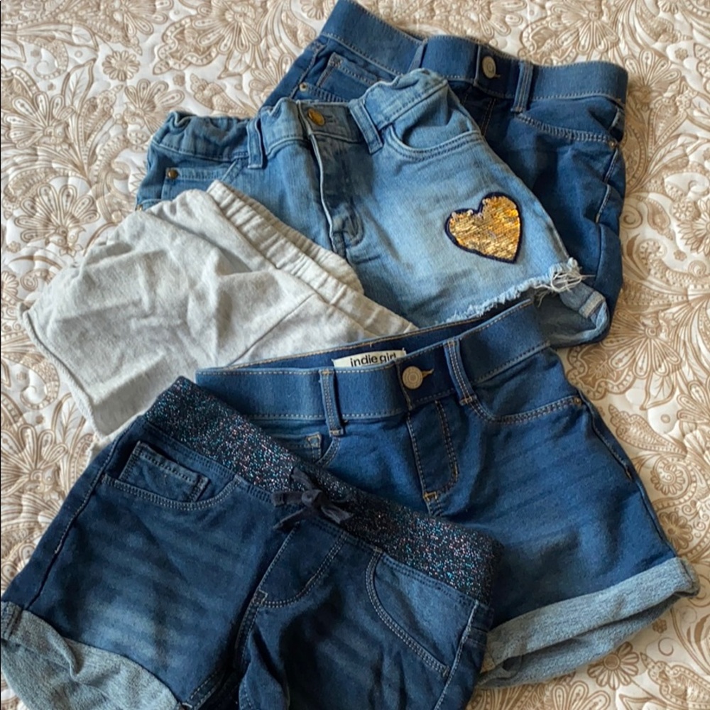 Bill pack of girls shorts